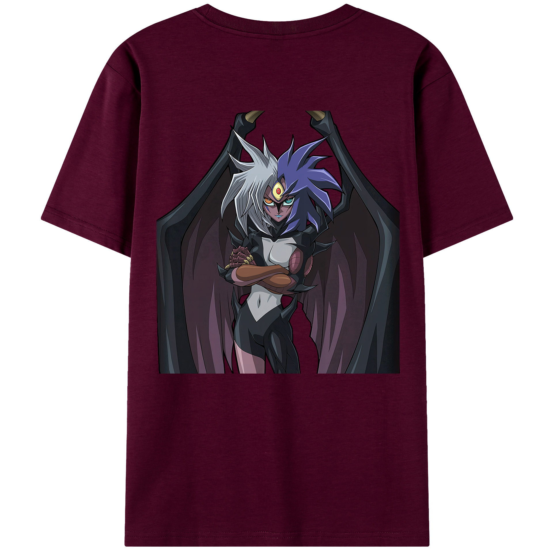 （画像用） 遊☆戯☆王 Yu-Gi-Oh! レディース半袖Tシャツ(バックプリント)